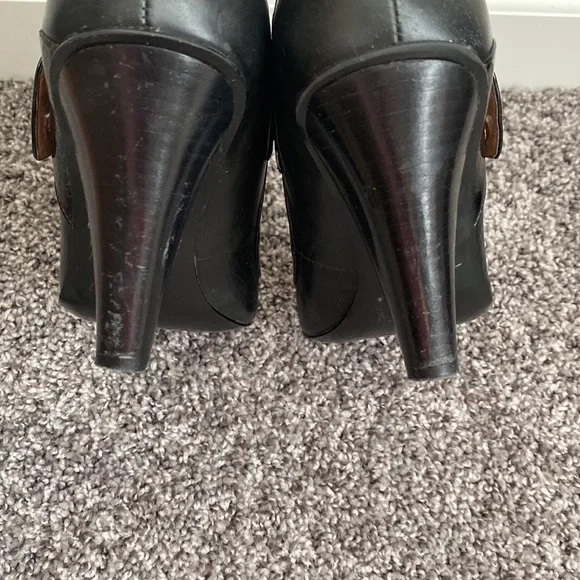 Women’s Black Steve Madden Heels Size 8 - Picture 6 of 7